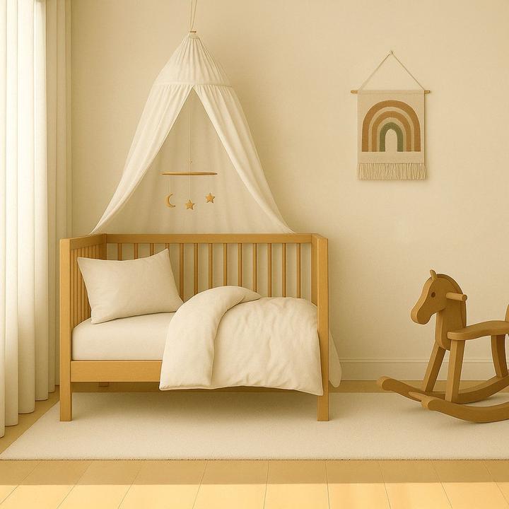 Actual product image Makian Babybettwäsche & Bettsets Bettwäsche 100 x 135 cm / 40 x 60 cm - Uni