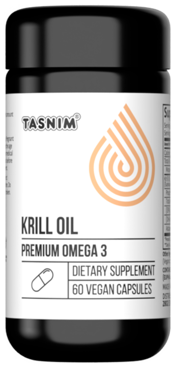 Actual product image Tasnim Krill oil ESL - For your brain - 60 capsules (60 Piece, Capsules, 38 g)