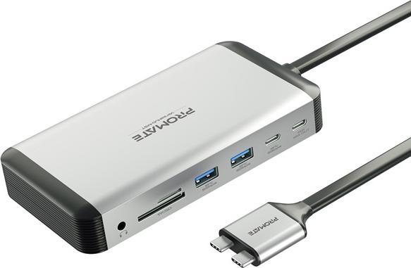 ProMate USB Hub - VERSAHUB MST (USB-C 13in1 HUB, 100W PD) (USB-C, 13 Ports)