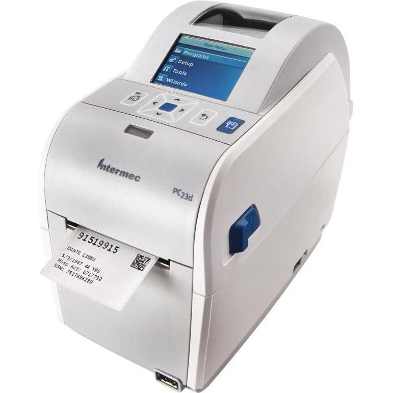 Intermec PC23D (203 dpi), Stampante di etichette, Bianco