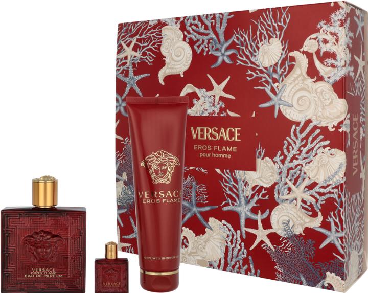 Produktbild Versace Geschenkset Eros Flame pour Homme Set /100ml /5ml (Gesichtspflege set)