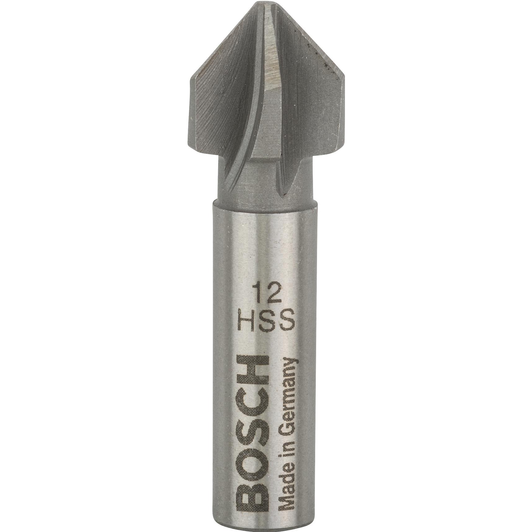 Bosch Zubehör, Punta da trapano, Svasatore 12 mm HSS Accessorio (8 mm)