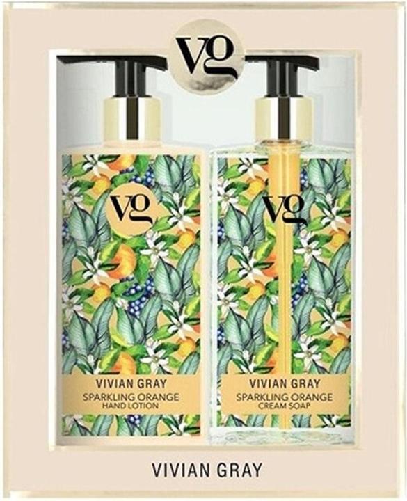 Vivian Gray Cosmetic set Sparkling Orange (Cream Soap & Hand