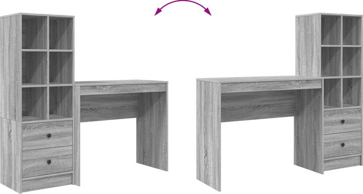 Produktbild vidaXL Schreibtisch (40 x 135.50 x 127 cm)