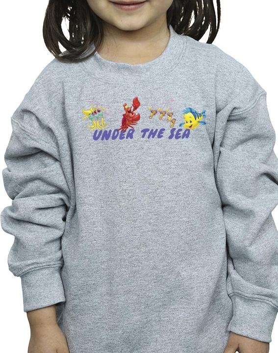 Produktbild Disney The Little Mermaid Under The Sea Sweatshirt Mädchen (152, 158)
