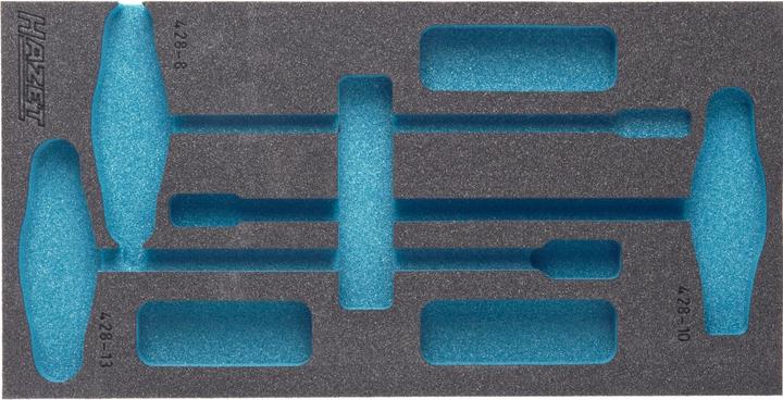 Actual product image HAZET 2C soft foam insert 163-122L