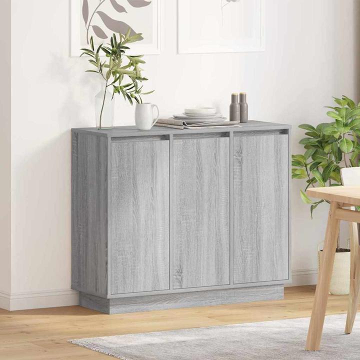 Image du produit vidaXL LED-Sideboard (32 x 90 x 75 cm)