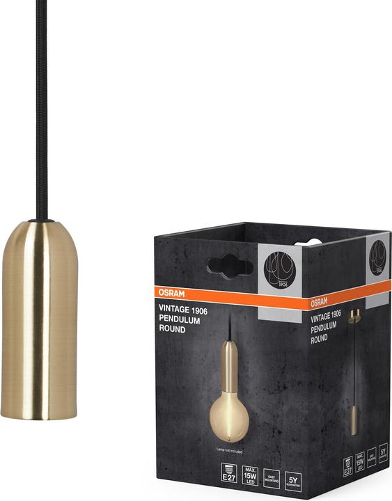 Actual product image Osram Vintage 1906 PenduLum Round Gold (E27)