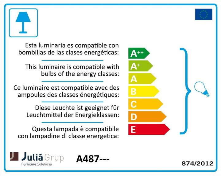 Label énergétique Kave Home Scarlett (E14)