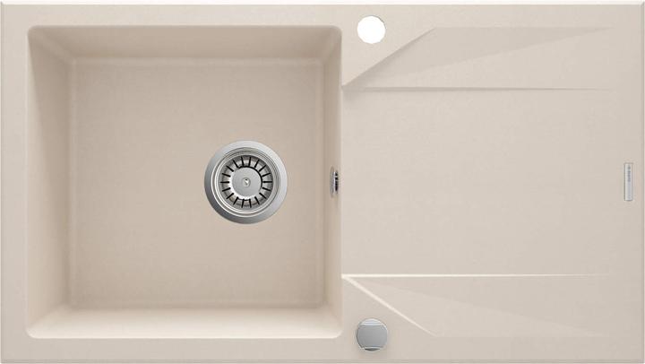 Produktbild Deante 1-Becken-Granitspüle mit Abtropffläche (Einbauspüle mit Abtropffläche, 82 cm)