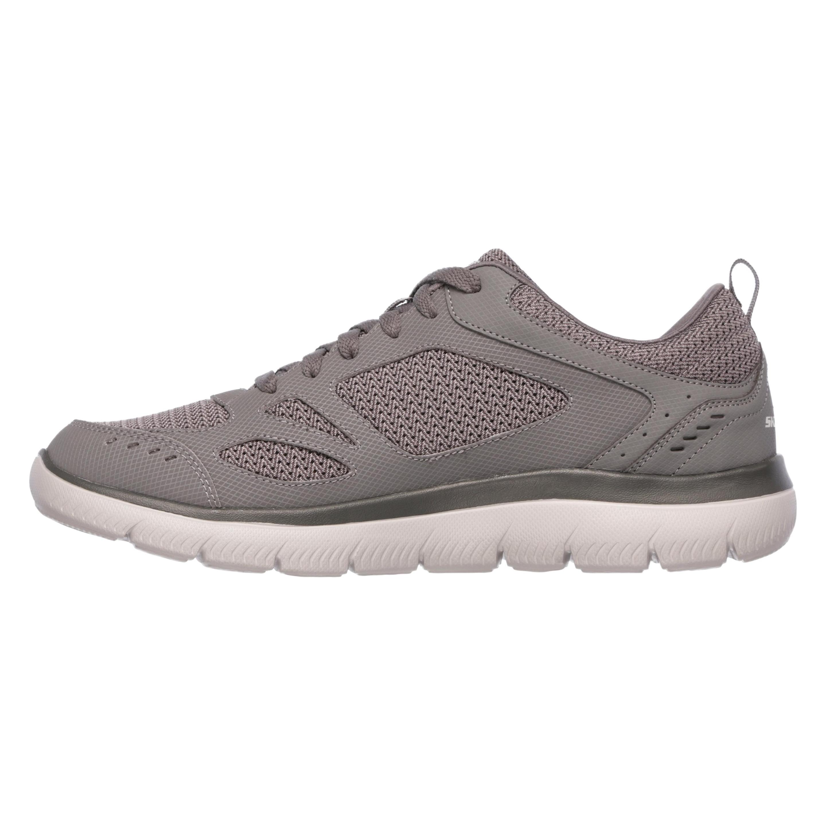 Skechers, Mannen, Sneakers, Toppen-Zuidrand, Grijs, (44)