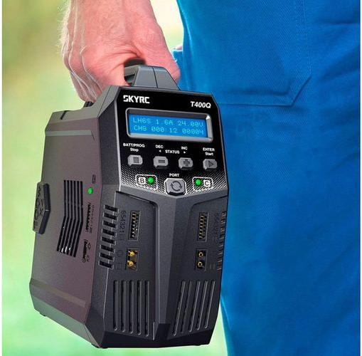 Actual product image SkyRC Quad Charger T400Q AC/DC 1-6S