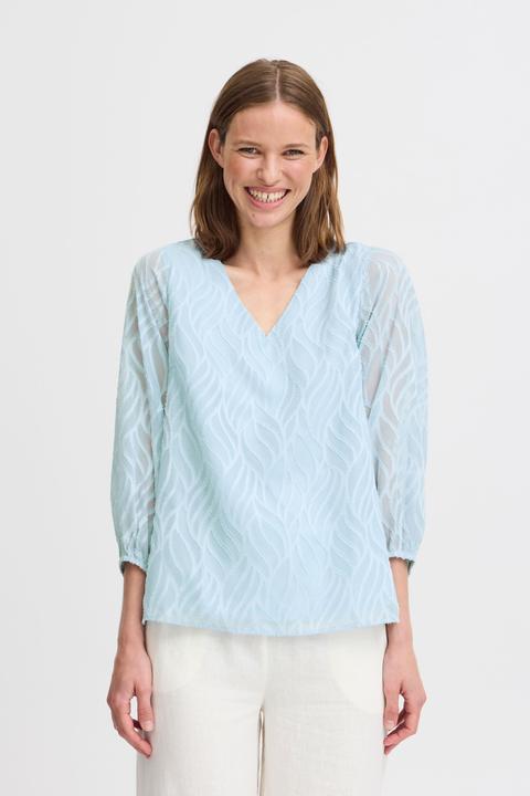 Actual product image B.young BYFRIKKE VNECK BLOUSE 20816245 (42)
