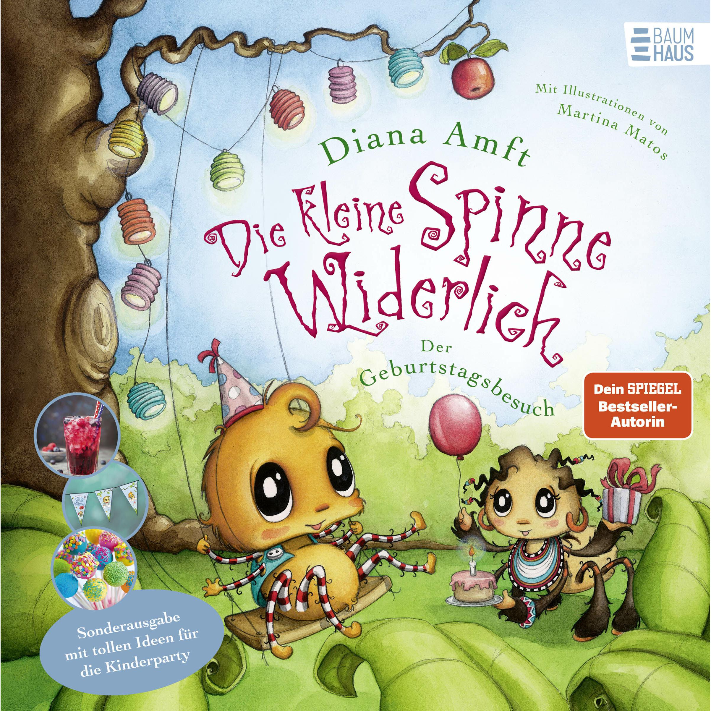 Die kleine Spinne Widerlich – Der Geburtstagsbesuch – Sonderausgabe mit tollen Ideen für die, Kinderbücher von Diana Amf...
