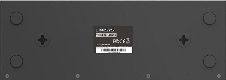 Actual product image Linksys Lgs116 (16 Ports)