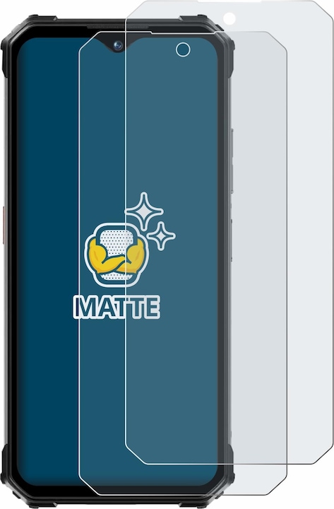 Actual product image BROTECT Anti-glare screen protector matt (2 Piece, Oukitel WP26)
