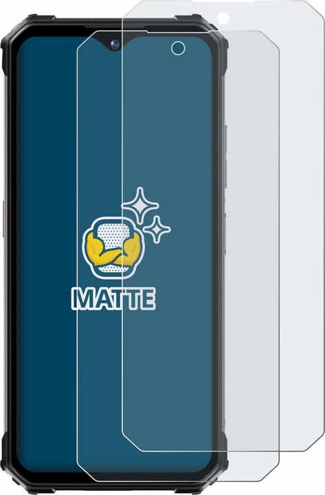Actual product image BROTECT Anti-glare screen protector matt (2 Piece, Oukitel WP26)