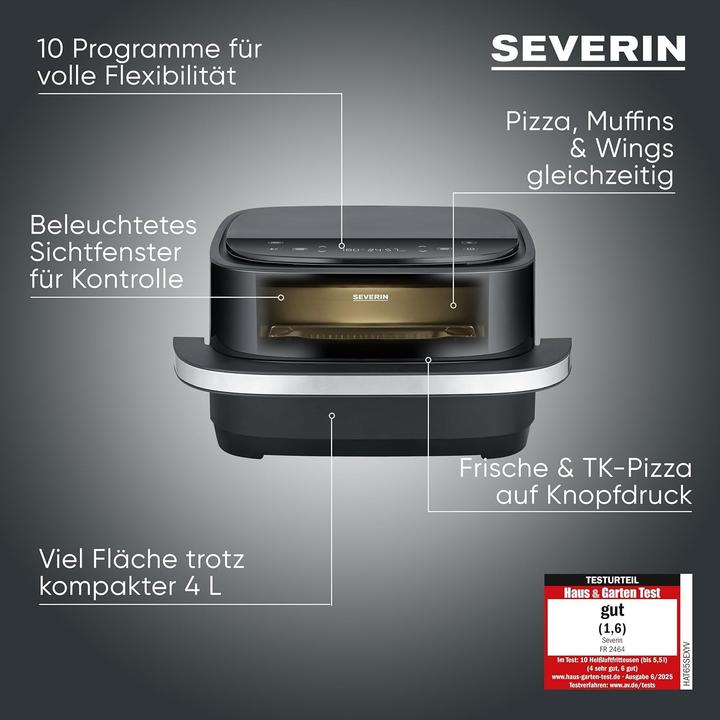 Produktbild Severin Pizza-Heissluftfritteuse