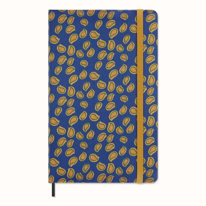 Produktbild Moleskine Silk Kalender, undatiert, 12 Monate, wöchentlich, large/A5, fester Einband, blau (A5)