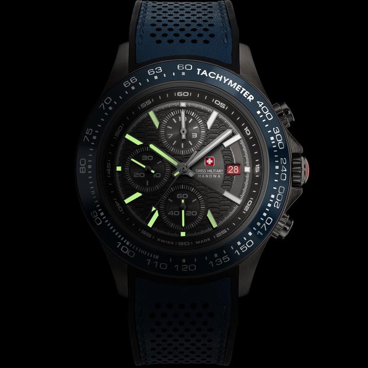 Immagine prodotto Swiss Military Hanowa SMWGO0003440 Guardiano (Cronografo, Orologio da polso analogico, 43 mm)