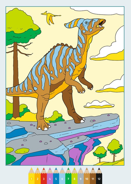 Produktbild Ravensburger CreArt Malen nach Zahlen ab 7: Dinosaurier