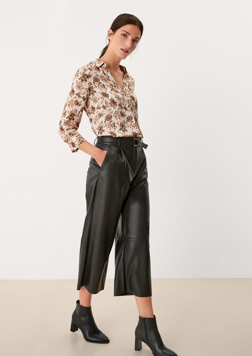 Immagine prodotto s.Oliver Hose Regular: Hose in Leder-Optik (40)