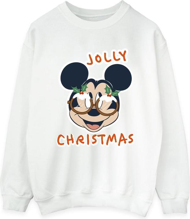 Immagine prodotto Disney Mickey Mouse Jolly Christmas Glasses Felpa Donna (XL)