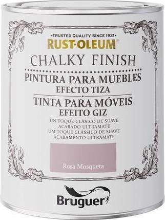 Bruguer Chalky Finish Furniture Paint Rosehip (750 ml)