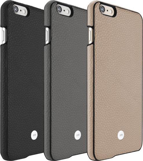 Image du produit Just Mobile Clip en cuir Quattro Back pour iPhone 6 Plus, iPhone 6s Plus, gris (Apple iPhone 6s Plus, Apple iPhone 6 Plus)