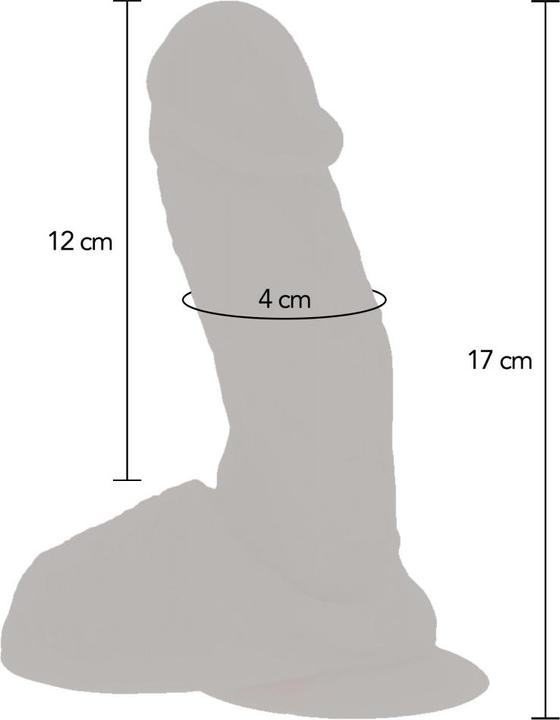 Image du produit ToyJoy Get Real Silicone Vibrating Dildo RC