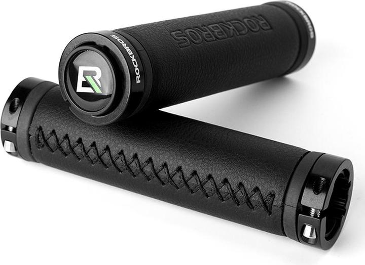 Rockbros 40210003001 microfibre bicycle handlebar grips - black