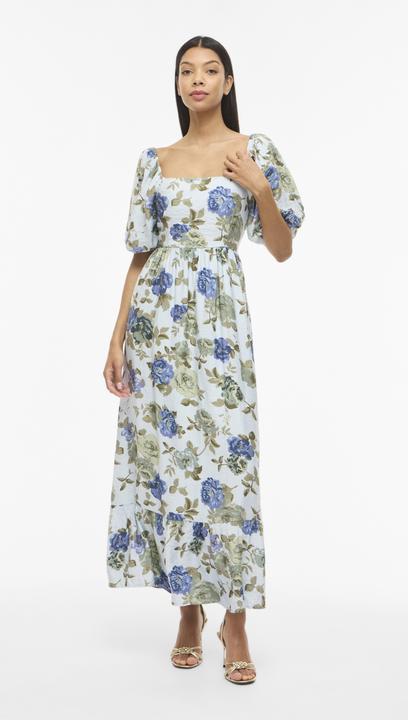 Image du produit Vila VIFLOLA Kurzärmeliges Maxikleid (36)