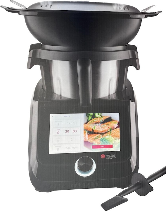 Actual product image Silvercrest Monsieur Cuisine Smart SKMS 1200 B1 Black Edition (1.05 W)