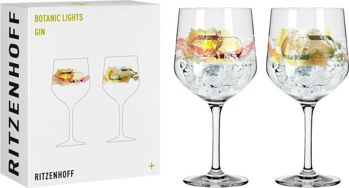 Produktbild Ritzenhoff 2er-Set Gin-Kelch Botanic Lights (7 dl, 2 x, Gin Gläser)