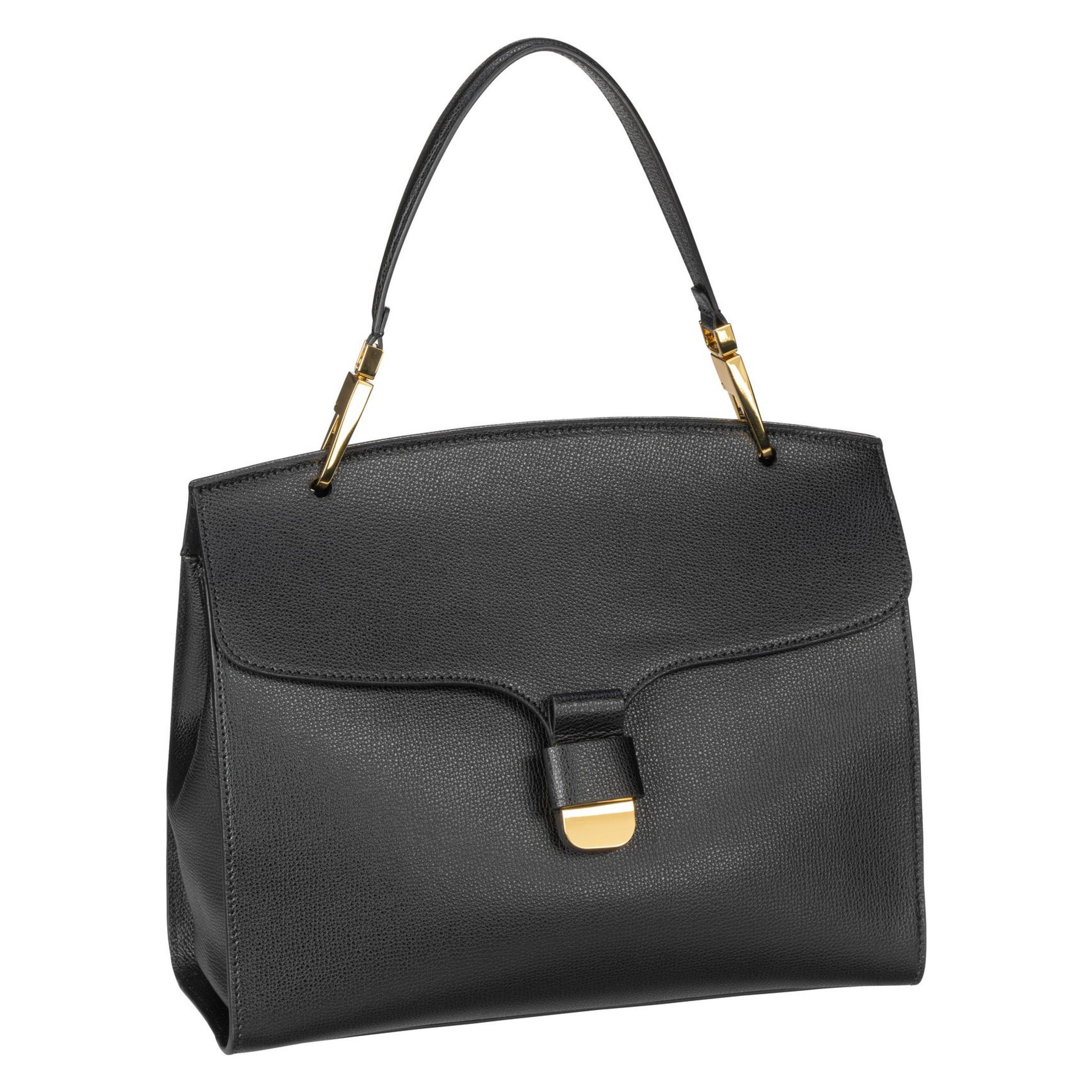 Coccinelle, Damen, Handtasche, Handtasche Neofirenze Text 1803, Schwarz