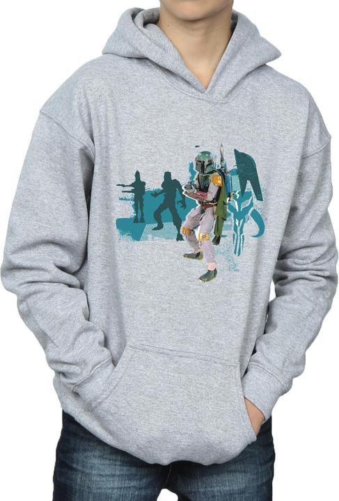 Produktbild Star Wars Boba Fett Modern Kapuzenpullover Jungen (116)