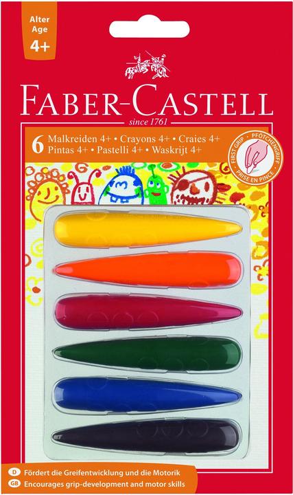 Immagine prodotto Faber-Castell Pastelli a forma di dito (6x)