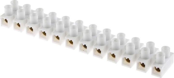 Actual product image RS PRO 12 way polypropylene terminal block