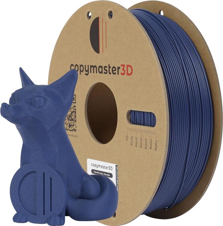Produktbild Copymaster3D Turbo PLA Carbon Filament for 3D Printer, 1.75 mm, Ash (PLA-CF, 1.75 mm, Grau)