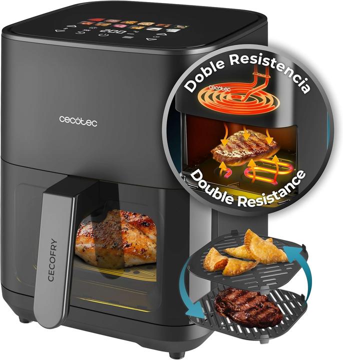 Produktbild Cecotec Cecofry&Grill Duoheat 4000