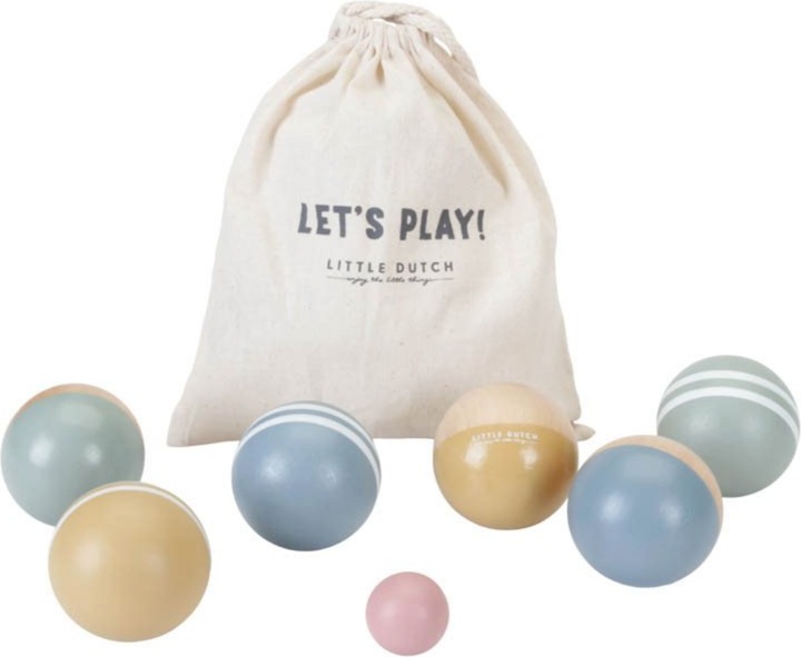Little Dutch Boule Spiel aus FSC Holz (6 x)