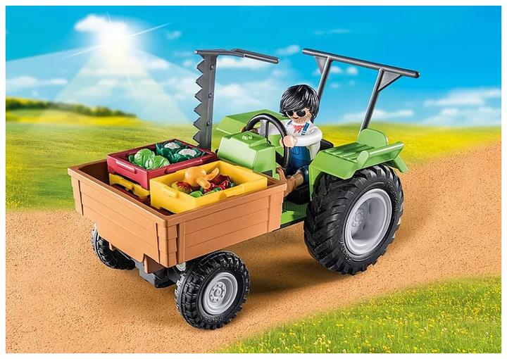 Image du produit Playmobil 71249 Tracteur avec remorque (71249, Playmobil Country)