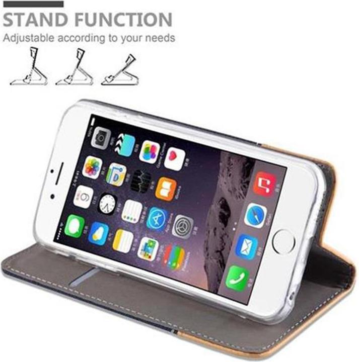 Actual product image Cadorabo Book Jeans Optics Cover (Apple iPhone 6)