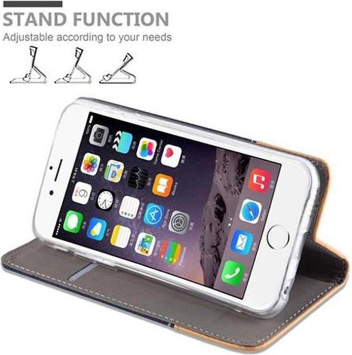 Produktbild Cadorabo Book Jeans Optik Cover (Apple iPhone 6)