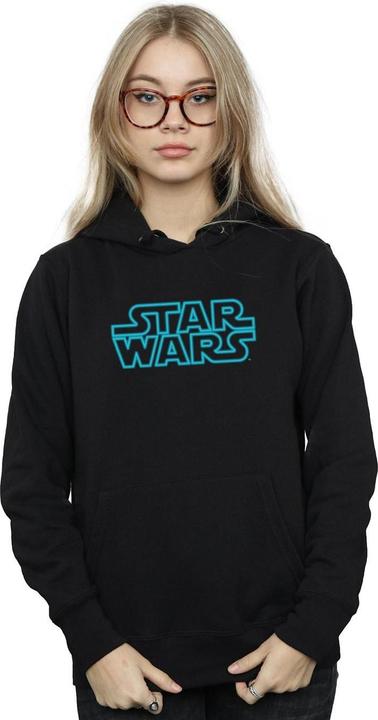 Image du produit Star Wars - Sweat à capuche NEON SIGN LOGO - Femme (L)