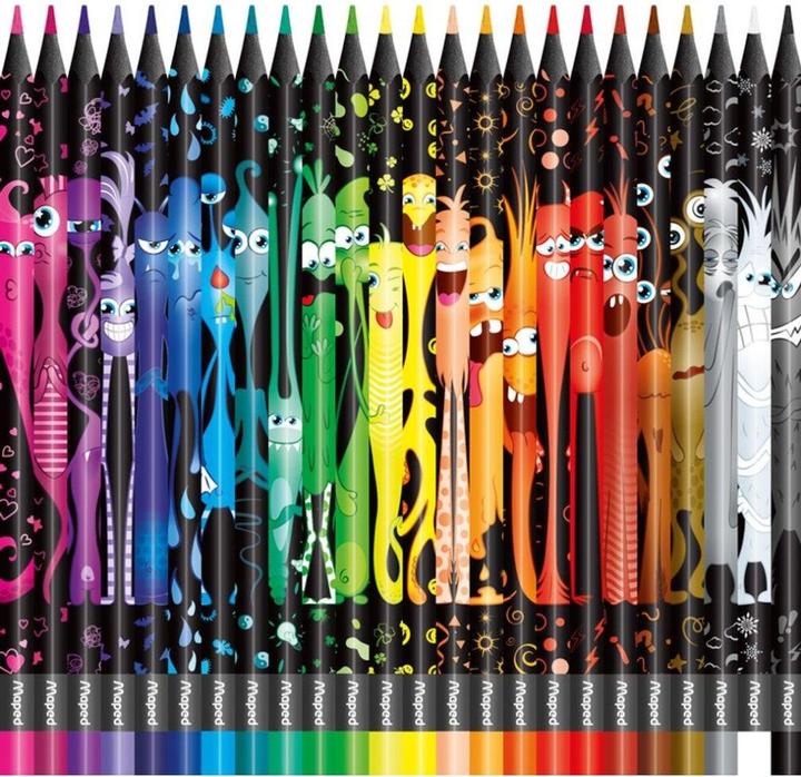 Image du produit Maped Monstre noir (24x)