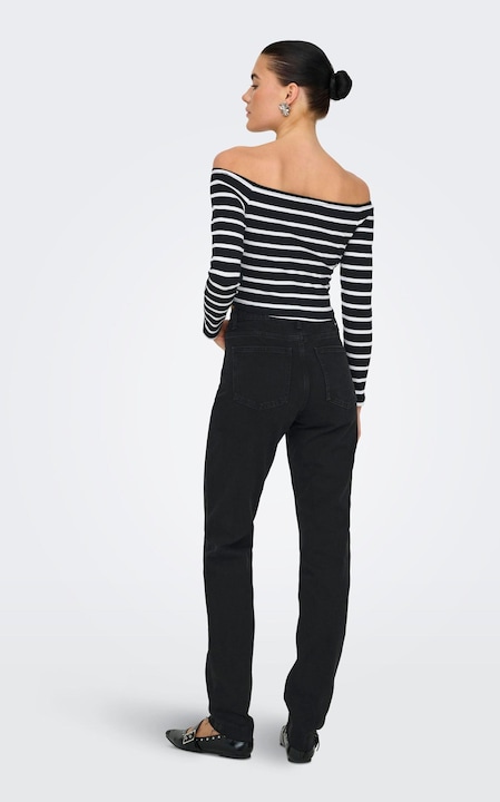 Immagine prodotto Only ONLEMILY Jeans a vita alta e taglio dritto Jeans dalla vestibilità dritta (W28/L30)