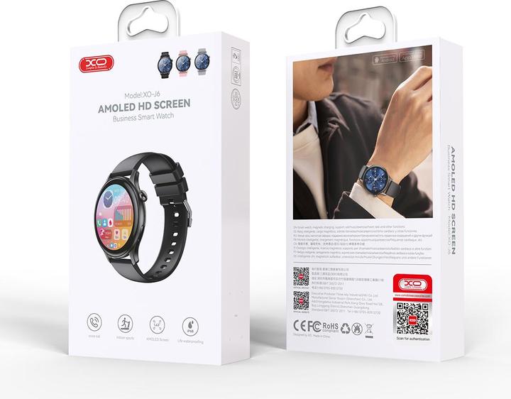 Produktbild xO Smartwatch J6 Amoled rose gold