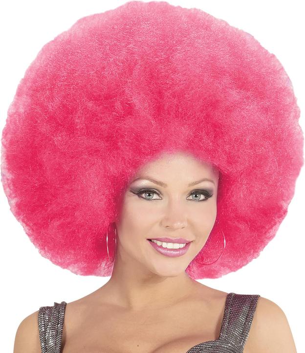 Image du produit Widmann Perruque rose - Perruque de Mardi Gras