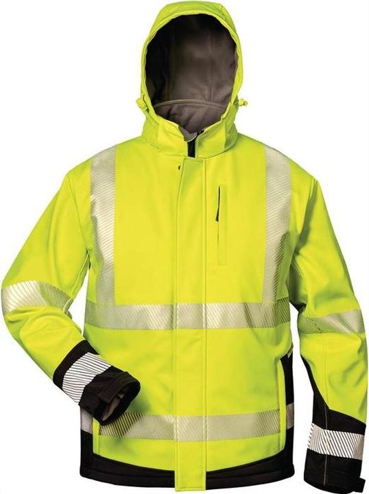 Produktbild Elysee Warnschutz-Softshelljacke Melvin Grösse XL gelb/schwarz (XL)